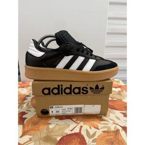 Adidas Samba XLG Shoes Original Sneakers Core Black White IE1379 Men's Size 9
